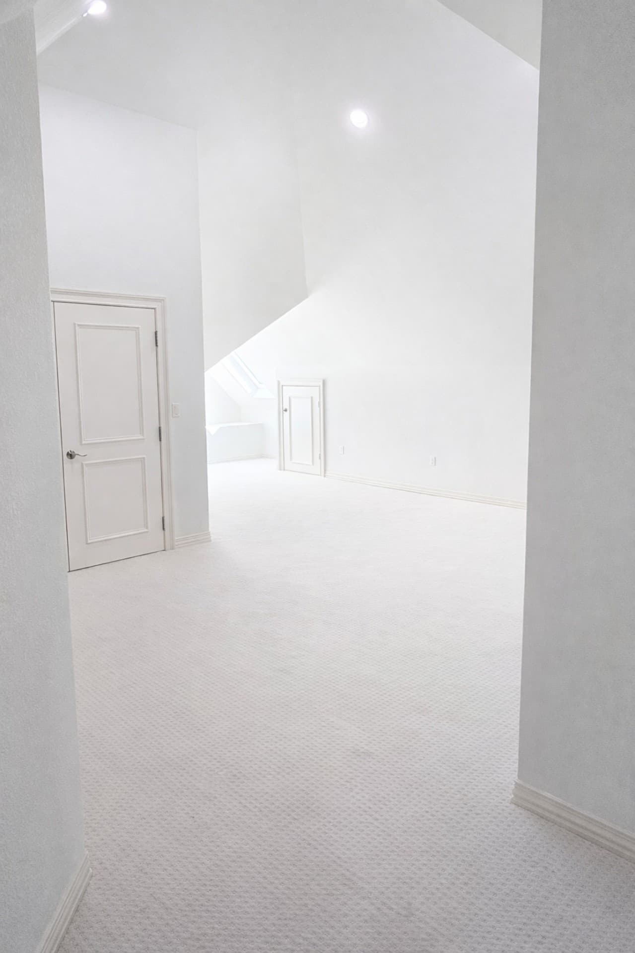 Colleyville TX attic remodel bright open living area
