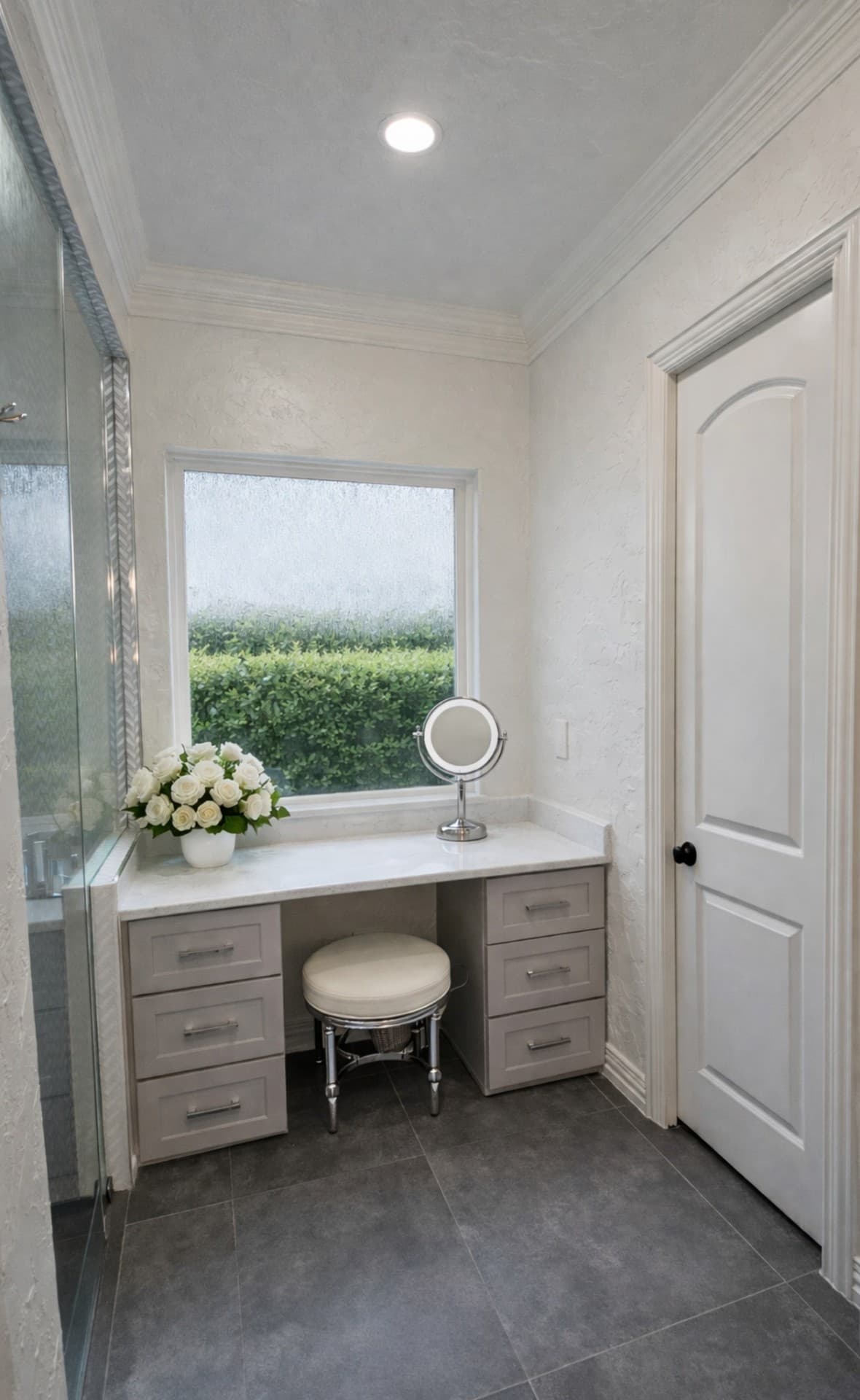 Grapevine TX spa bathroom Toto bidet and modern finishes