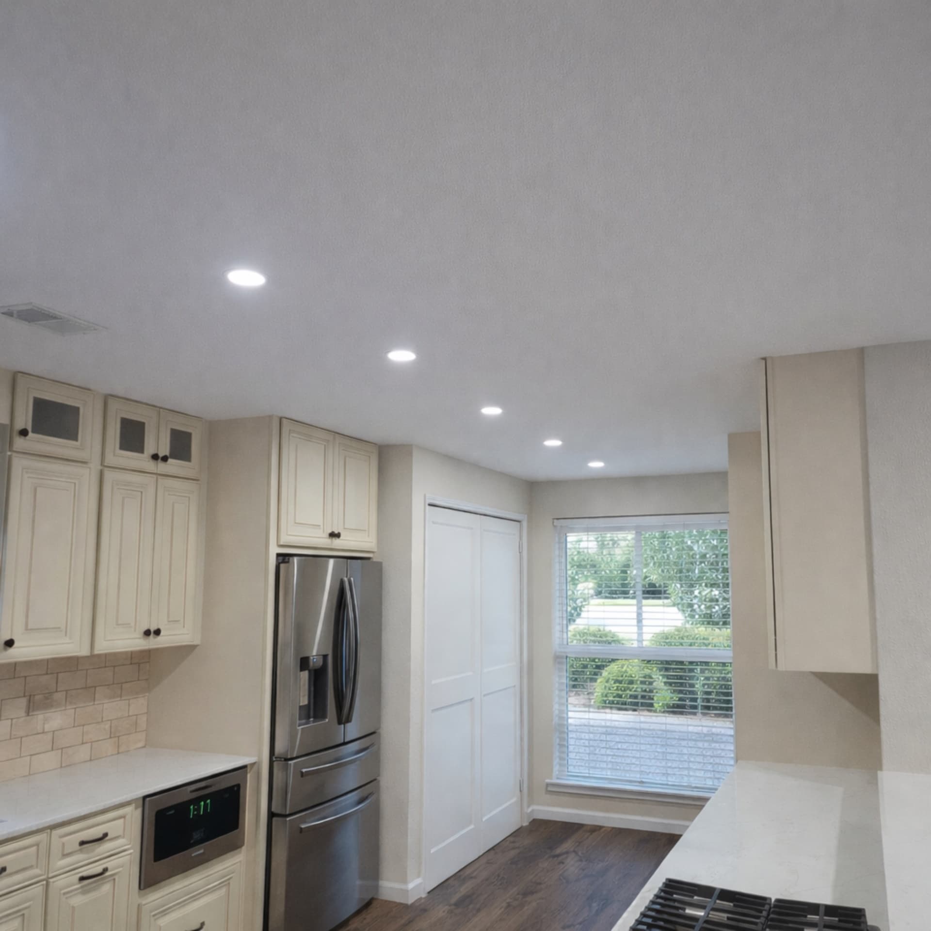 Richardson kitchen remodel double oven and cabinetry detail